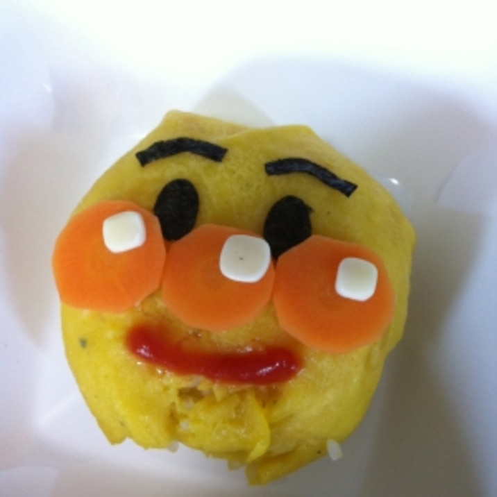 卵不使用 アンパンマンオムライス レシピ 作り方 By Hide1027 楽天レシピ